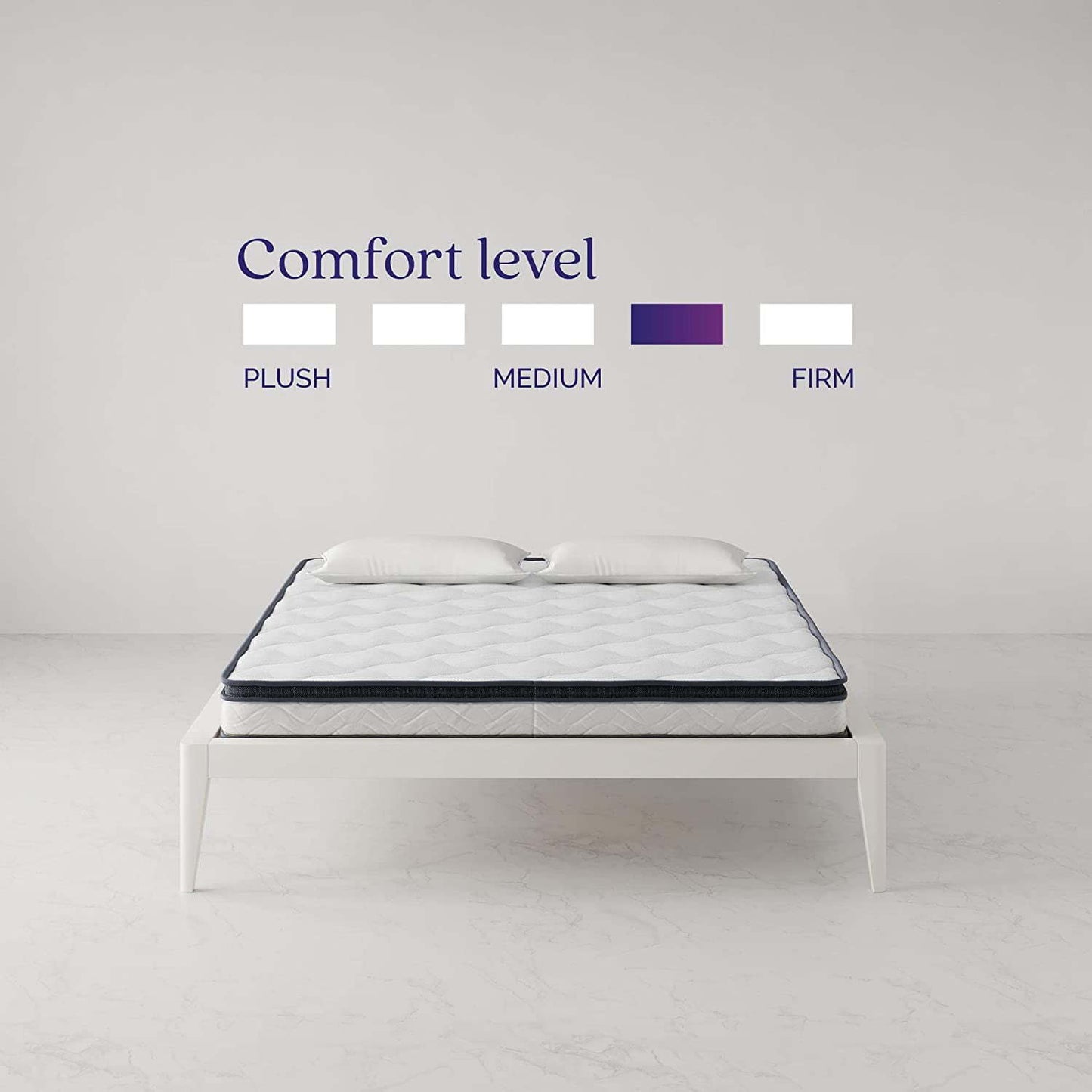 Essential 6" EuroTop Gel Memory Foam and Innerspring Hybrid Mattress, Queen