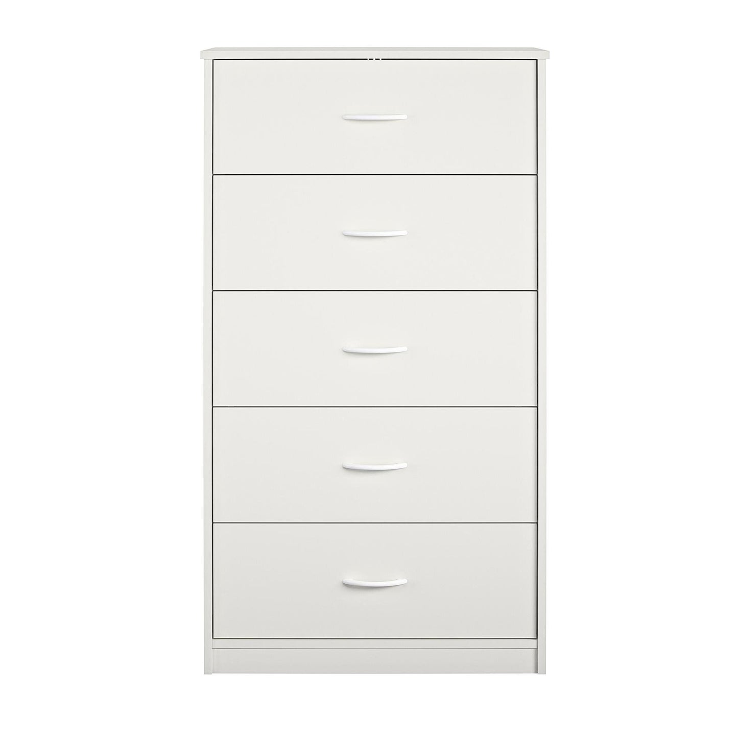 Classic 5 Drawer Dresser; Dark Oak; Walnut; Espresso; Dove Grey; Antique Oak; White