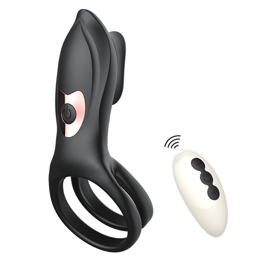 Remote Control Vibrating Penis Cock Ring Sex Toys Clitoris Vibrator Delay Male Lock Masturbator