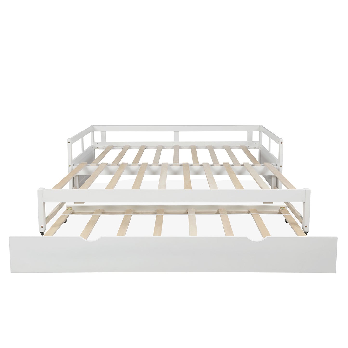 Extending Daybed with Trundle, Wooden Daybed with Trundle