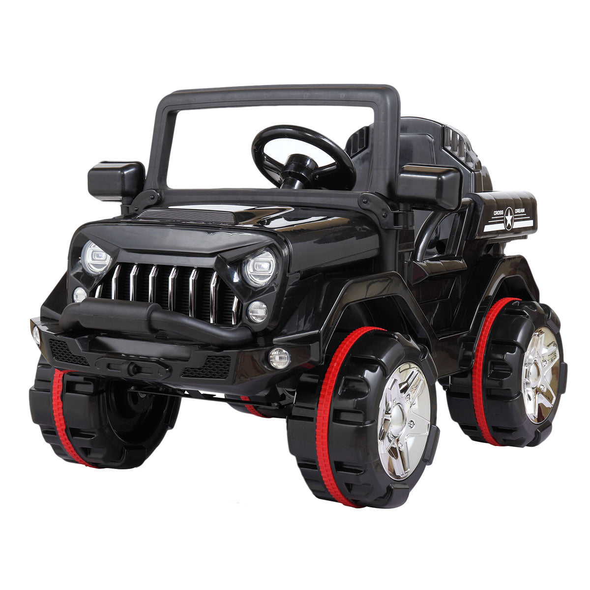 12V Electric Ride On Cars Kids Battery-Powered SUV with Remote Control W/ MP3 Player; LED Headlights