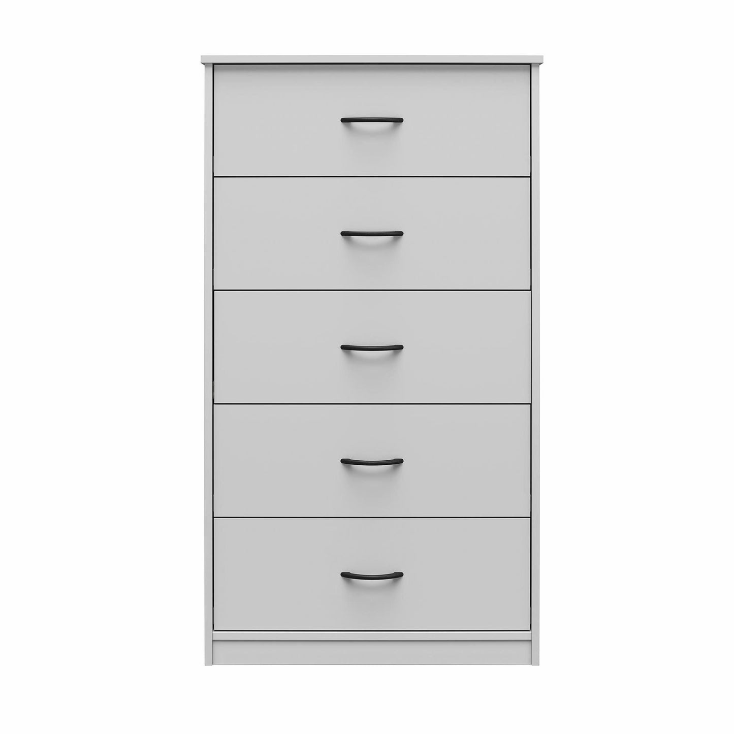 Classic 5 Drawer Dresser; Dark Oak; Walnut; Espresso; Dove Grey; Antique Oak; White