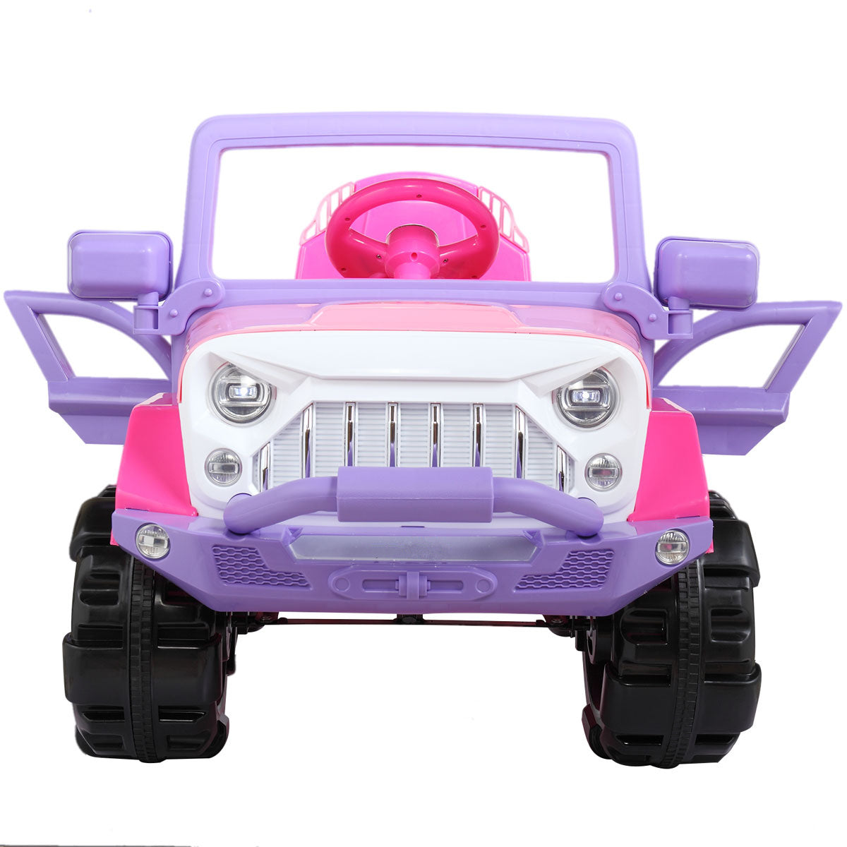 12V Electric Ride On Cars Kids Battery-Powered SUV with Remote Control W/ MP3 Player; LED Headlights