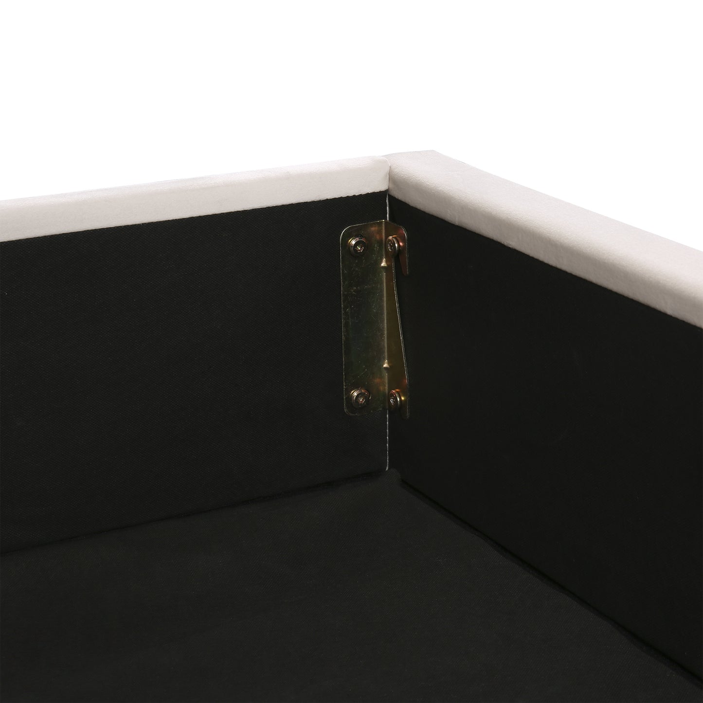 Upholstered Bed Full Size with LED light; Bluetooth Player and USB Charging; Hydraulic Storage Bed in Velvet Fabric