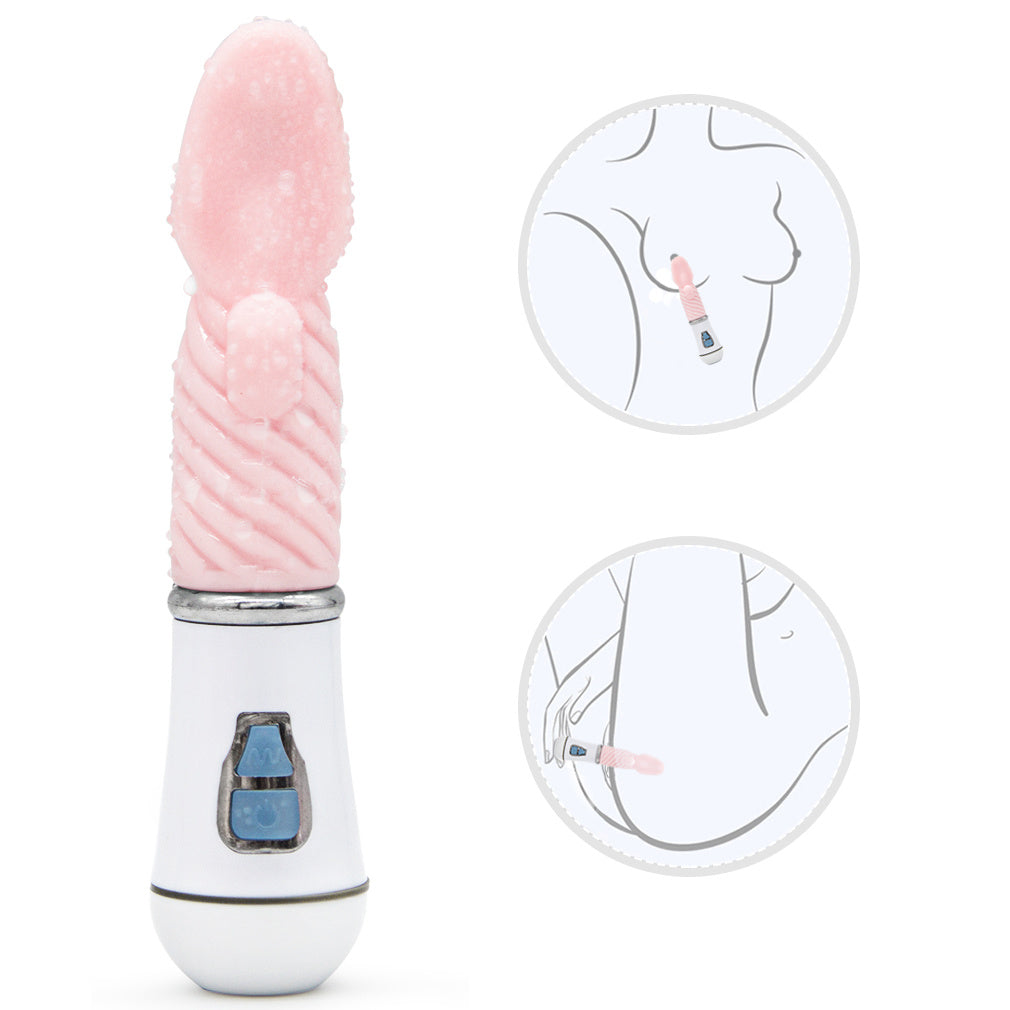 2022 Vibe Toy Wearable VIbrant 7 Frequency Wireless Silent Waterproof Soft Cordless Dual Motor USB Recharging Neck Shoulder Back Sports Recovery Vibrant