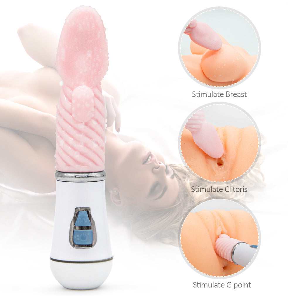 2022 Vibe Toy Wearable VIbrant 7 Frequency Wireless Silent Waterproof Soft Cordless Dual Motor USB Recharging Neck Shoulder Back Sports Recovery Vibrant