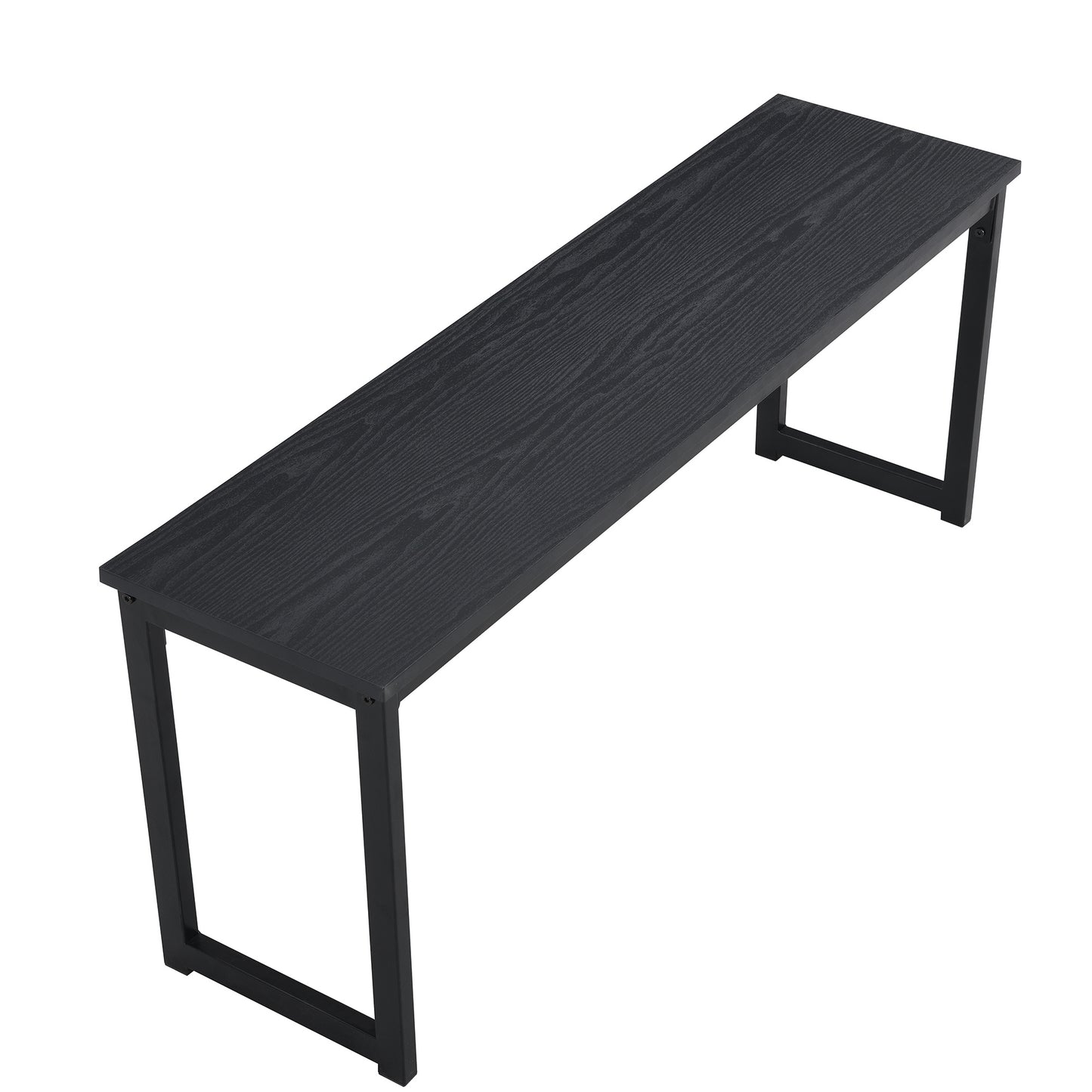 3 Piece Dining Set; Kitchen Table with Benches
