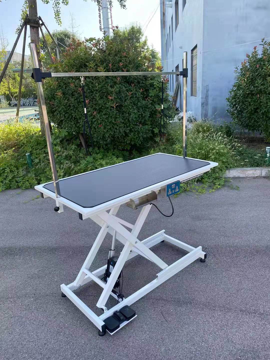 super Deluxe electric pet grooming table; 110V/220V professional groomer recommend height adjust from 8 up to 36inch