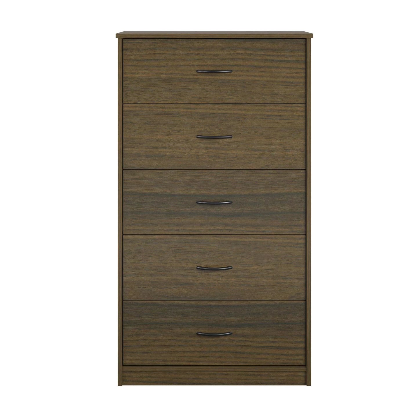 Classic 5 Drawer Dresser; Dark Oak; Walnut; Espresso; Dove Grey; Antique Oak; White