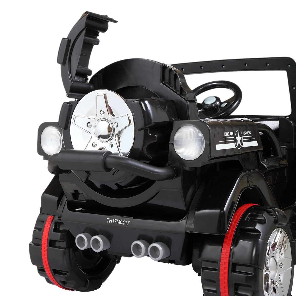 12V Electric Ride On Cars Kids Battery-Powered SUV with Remote Control W/ MP3 Player; LED Headlights