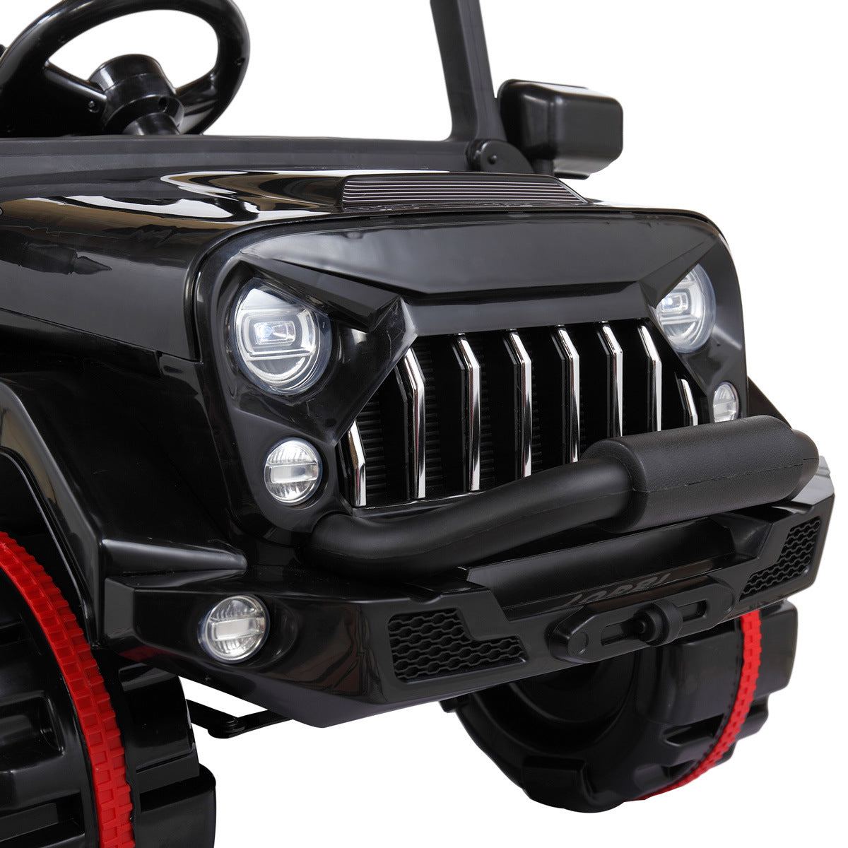 12V Electric Ride On Cars Kids Battery-Powered SUV with Remote Control W/ MP3 Player; LED Headlights