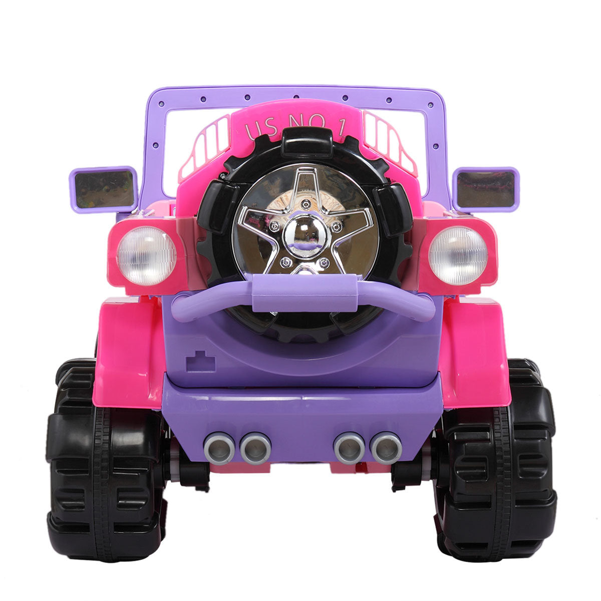 12V Electric Ride On Cars Kids Battery-Powered SUV with Remote Control W/ MP3 Player; LED Headlights