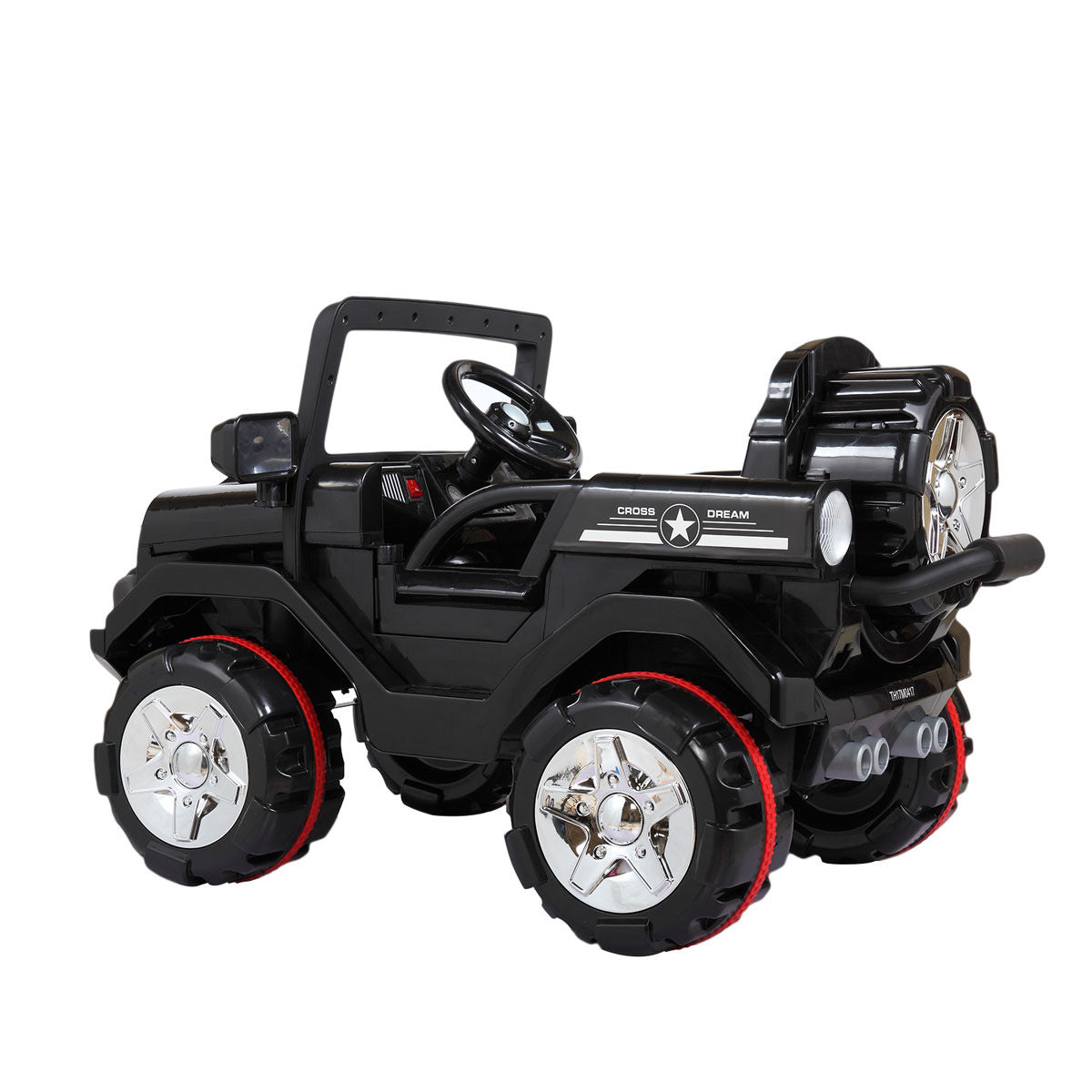 12V Electric Ride On Cars Kids Battery-Powered SUV with Remote Control W/ MP3 Player; LED Headlights