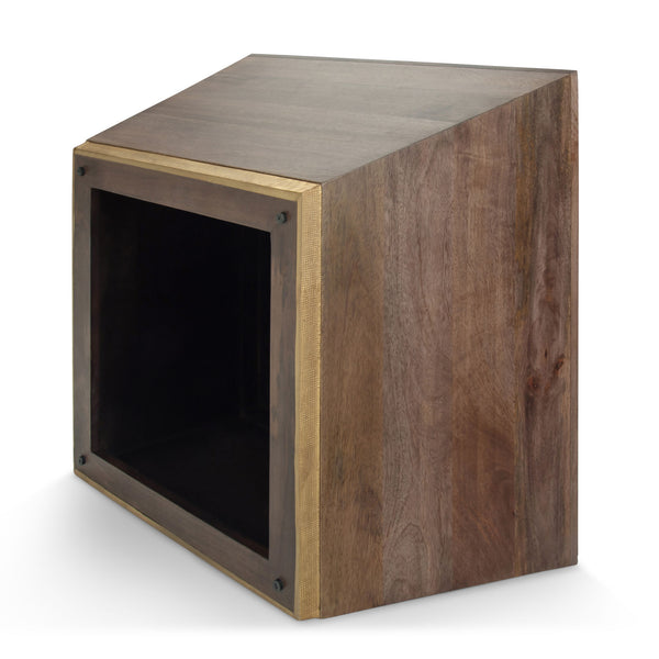 Abba - Square Coffee Table - Dark Brown