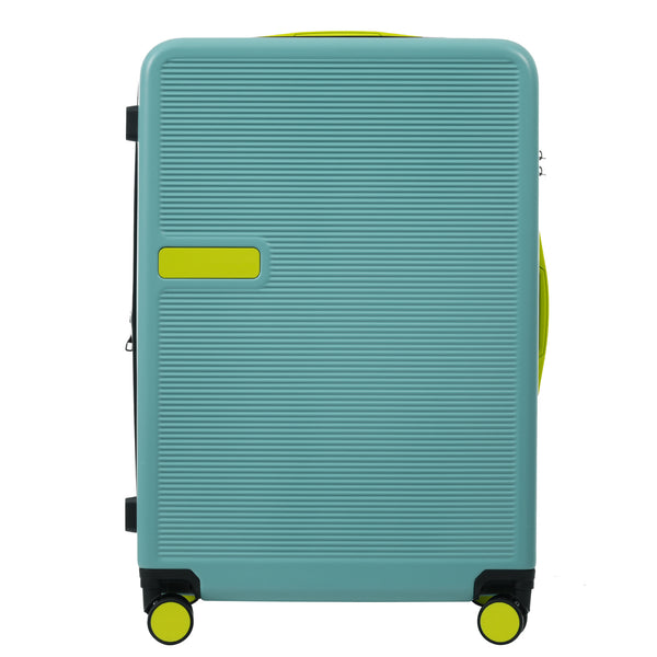 Hardshell Luggage Sets 3 pcs Contrast Color Suitcase with Spinner Wheels and TSA Lock 20" 24" 28" Available