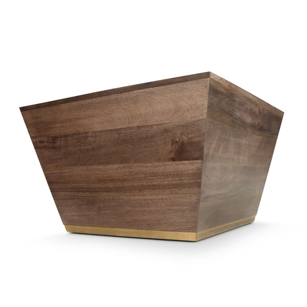 Abba - Square Coffee Table - Dark Brown