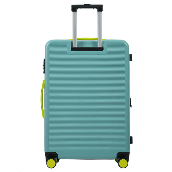 Hardshell Luggage Sets 3 pcs Contrast Color Suitcase with Spinner Wheels and TSA Lock 20" 24" 28" Available