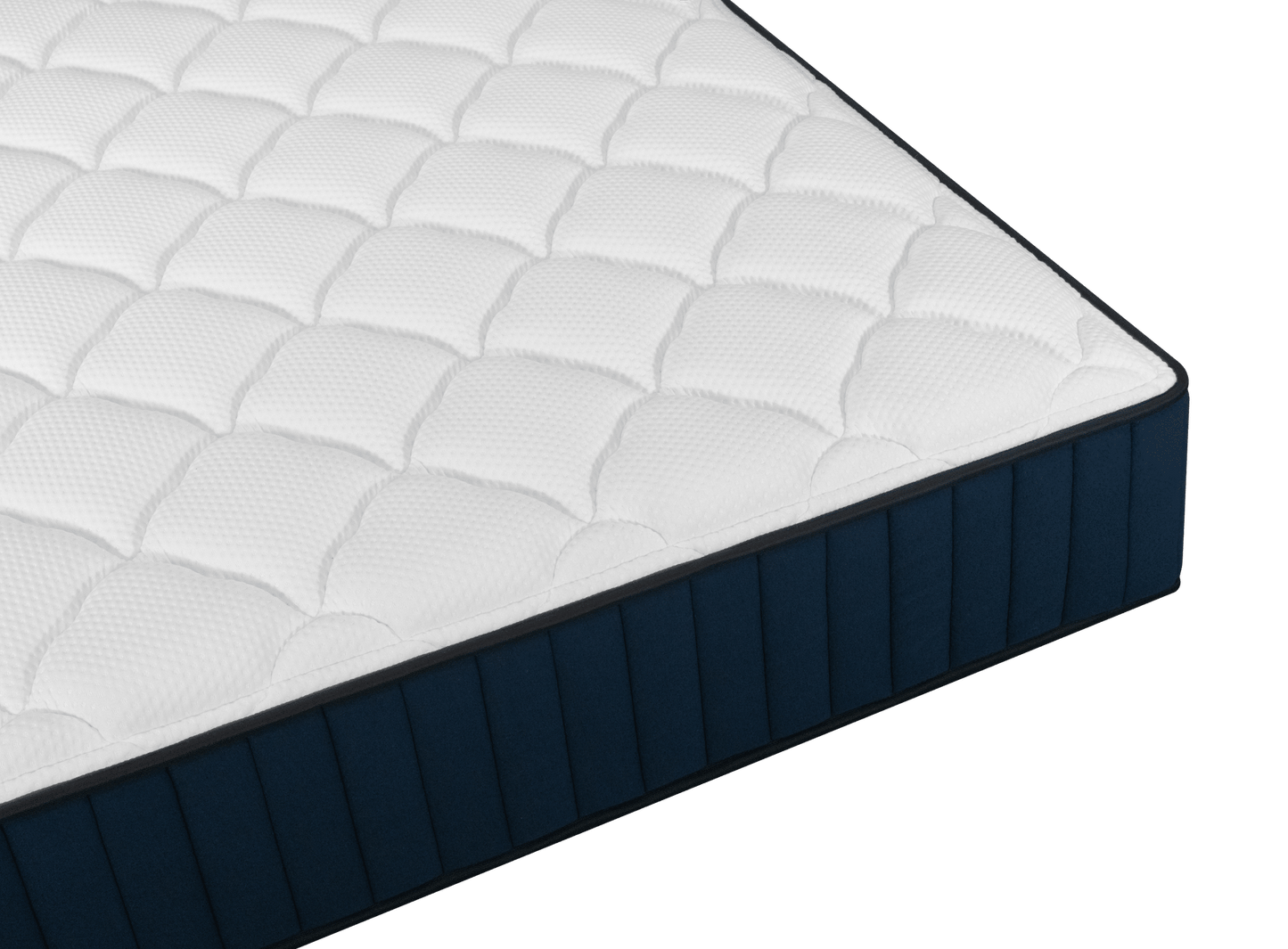 QUEEN SIZE- Serenity 12" Medium Tight-Top Cooling Gel Memory Edge Support Pocket Spring Premium Hybrid Mattress