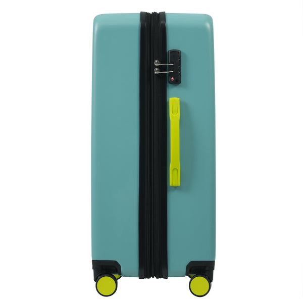 Hardshell Luggage Sets 3 pcs Contrast Color Suitcase with Spinner Wheels and TSA Lock 20" 24" 28" Available