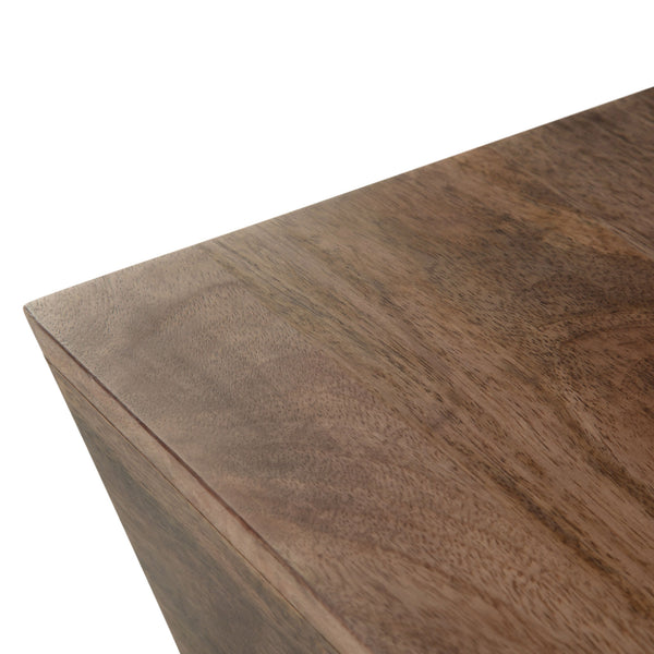 Abba - Square Coffee Table - Dark Brown