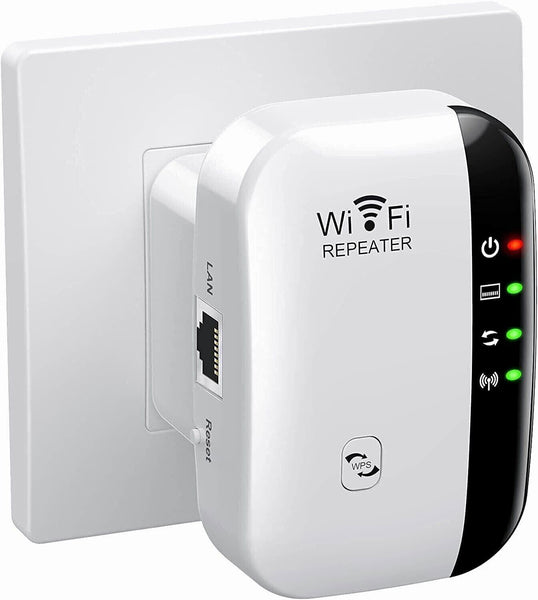 NEW! WiFi Range Extender Internet Booster Wireless Signal Repeater