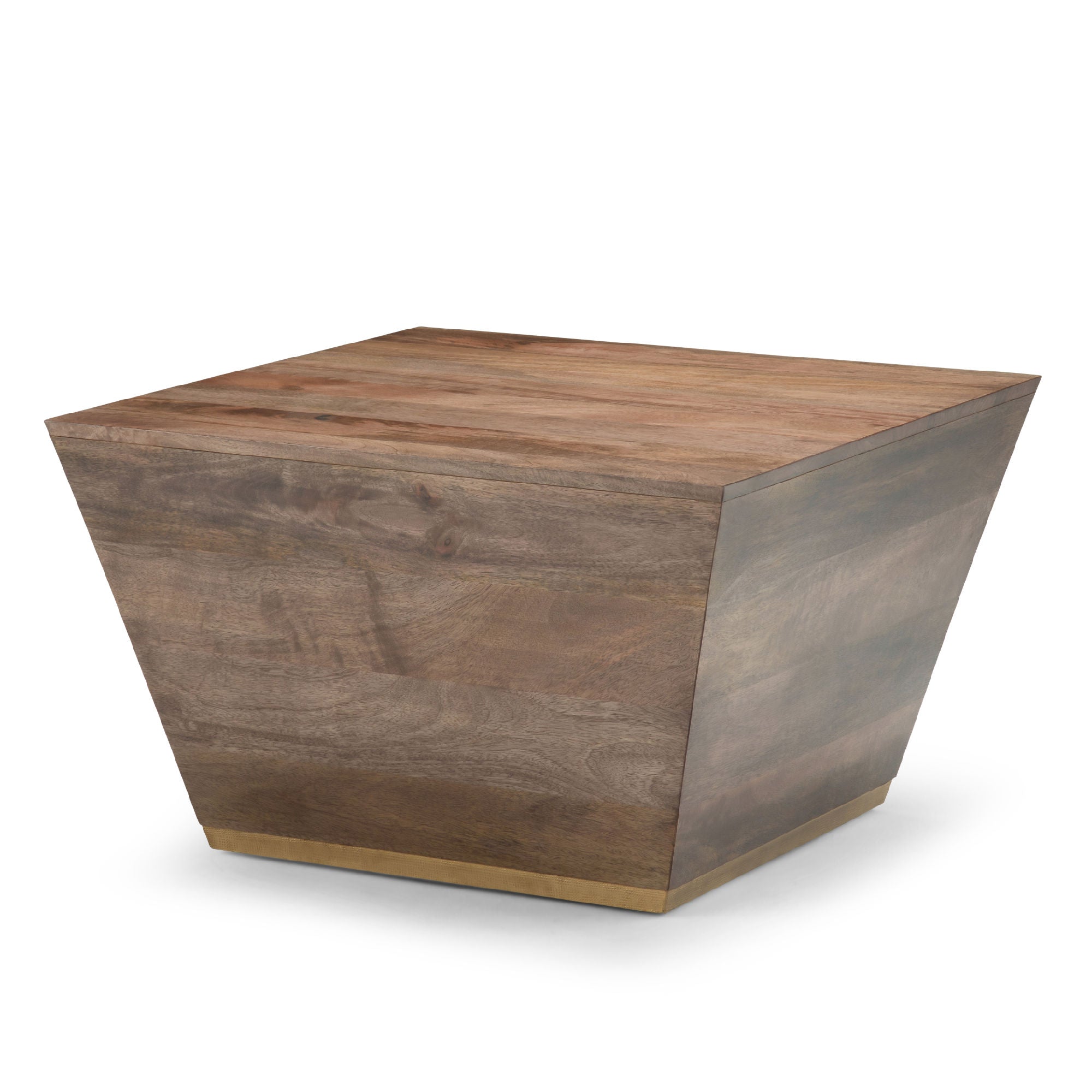 Abba - Square Coffee Table - Dark Brown