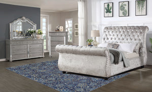 Queen Bed , Dresser & Mirror