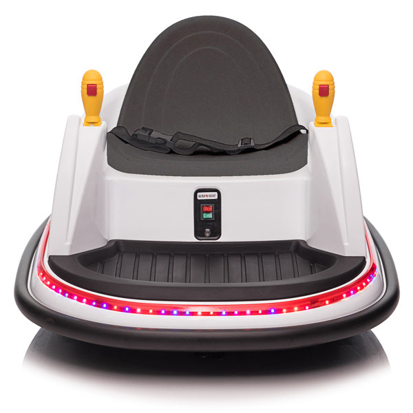 LEADZM 6V 7A.h Bumper Car White