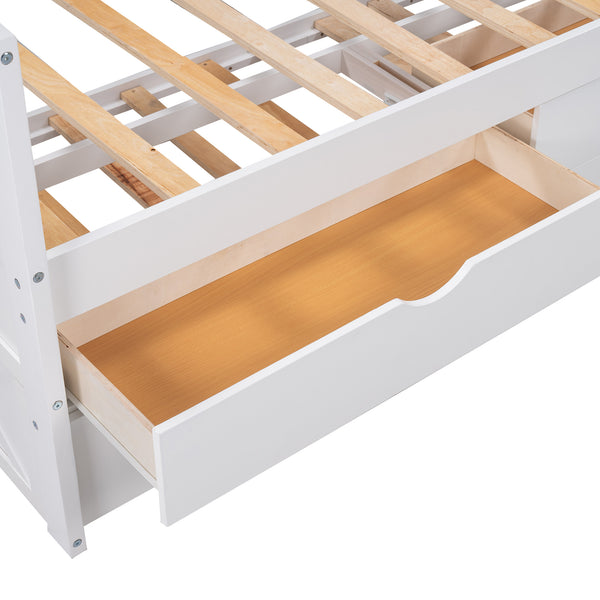 Multi-Functional Daybed with Drawers and Trundle