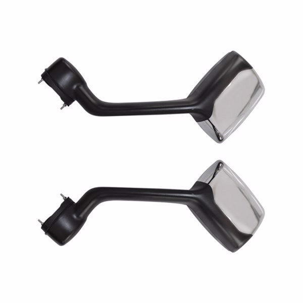 LEAVAN Hood Mirror Chrome LH RH Pair For Kenworth T680 Peterbilt 579 587