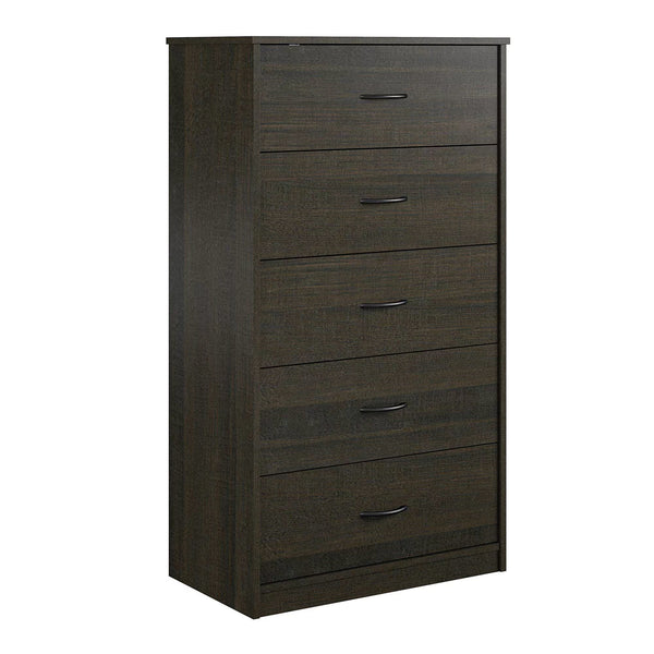 Classic 5 Drawer Dresser;  Dark Oak;  Walnut;  Espresso;  Dove Grey;  Antique Oak;  White