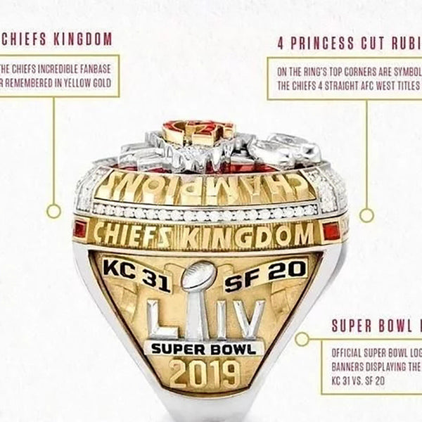 NFL Kansas City Chiefs Super Bowl Men's Ring