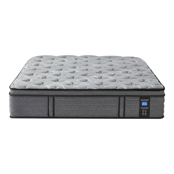 Slecofom 12-Inch Tight Top Pocket Spring Hybrid Memory Foam Mattress - Queen