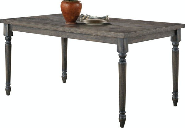 Wallace Dining Table in Weathered Gray