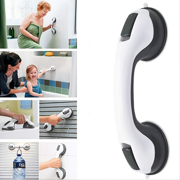 Shower Grab Bar - Wall Handle for Tub; Non-Slip Grip