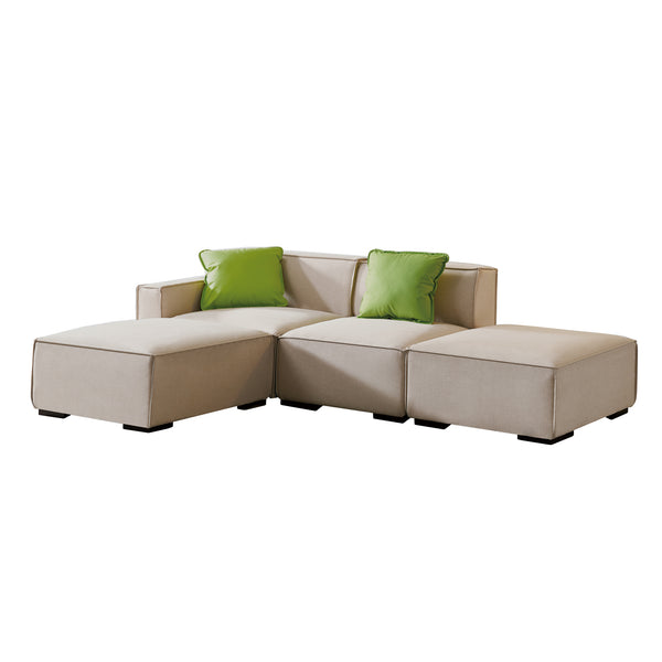 Modular Sectional Fabric Sofa