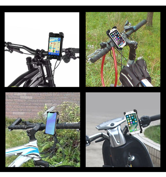 Free shipping Universal Bike Phone Stand PVC Bicycle Handlebar Mount Holder