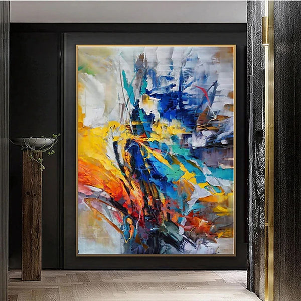 Handmade Oil Painting On Canvas Wall Art Decoration Modern Abstract Living Room Hallway Bedroom Luxurious Decorative Painting