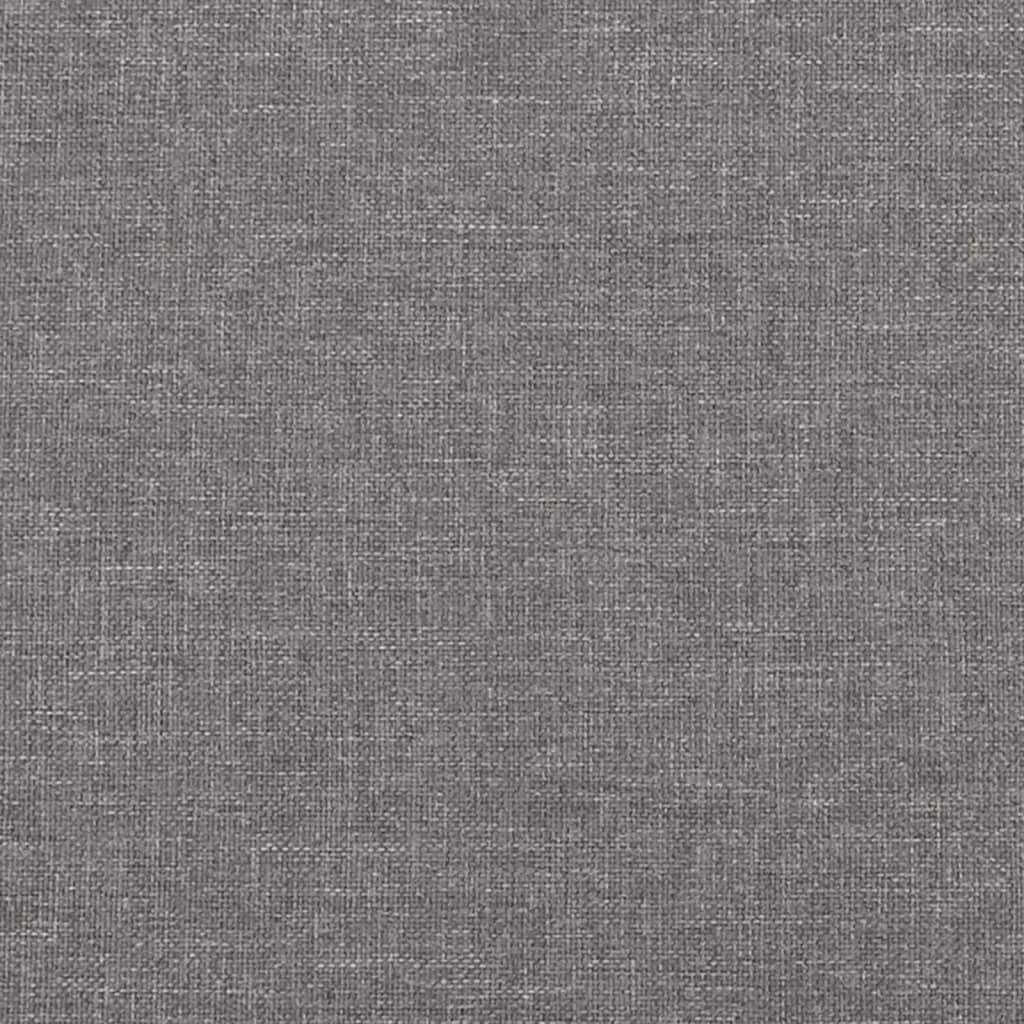 3-Seater Sofa Light Gray 82.7" Fabric