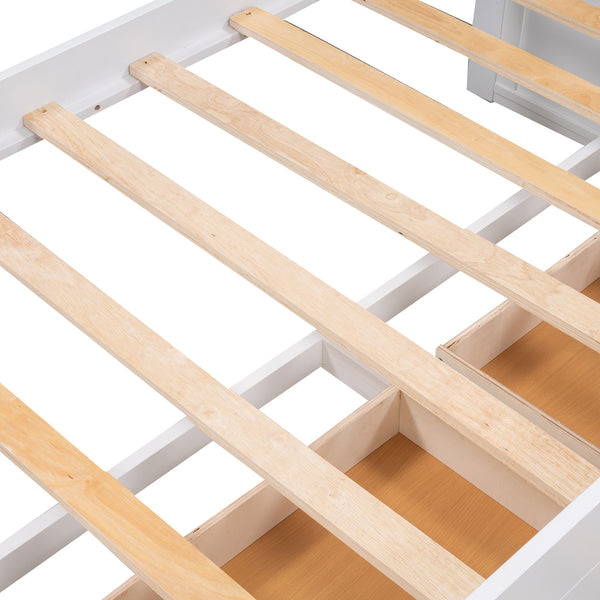 Multi-Functional Daybed with Drawers and Trundle