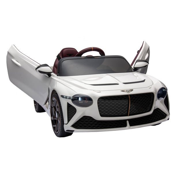 Licensed Bentley Mulsanne,12v7A Kids ride on car 2.4G W/Parents Remote Control,electric car for kids,Three speed adjustable,Power display, USB,MP3 ,Bluetooth,LED light,Three-point safety belt