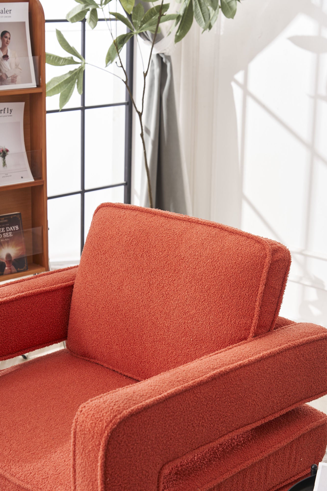 Swivel Barrel Chair for Living Room,360 Degree Swivel Club Modern Accent Single Sofa Chair, Small Leisure Arm Chair for Nursery, Hotel, Bedroom, Office
