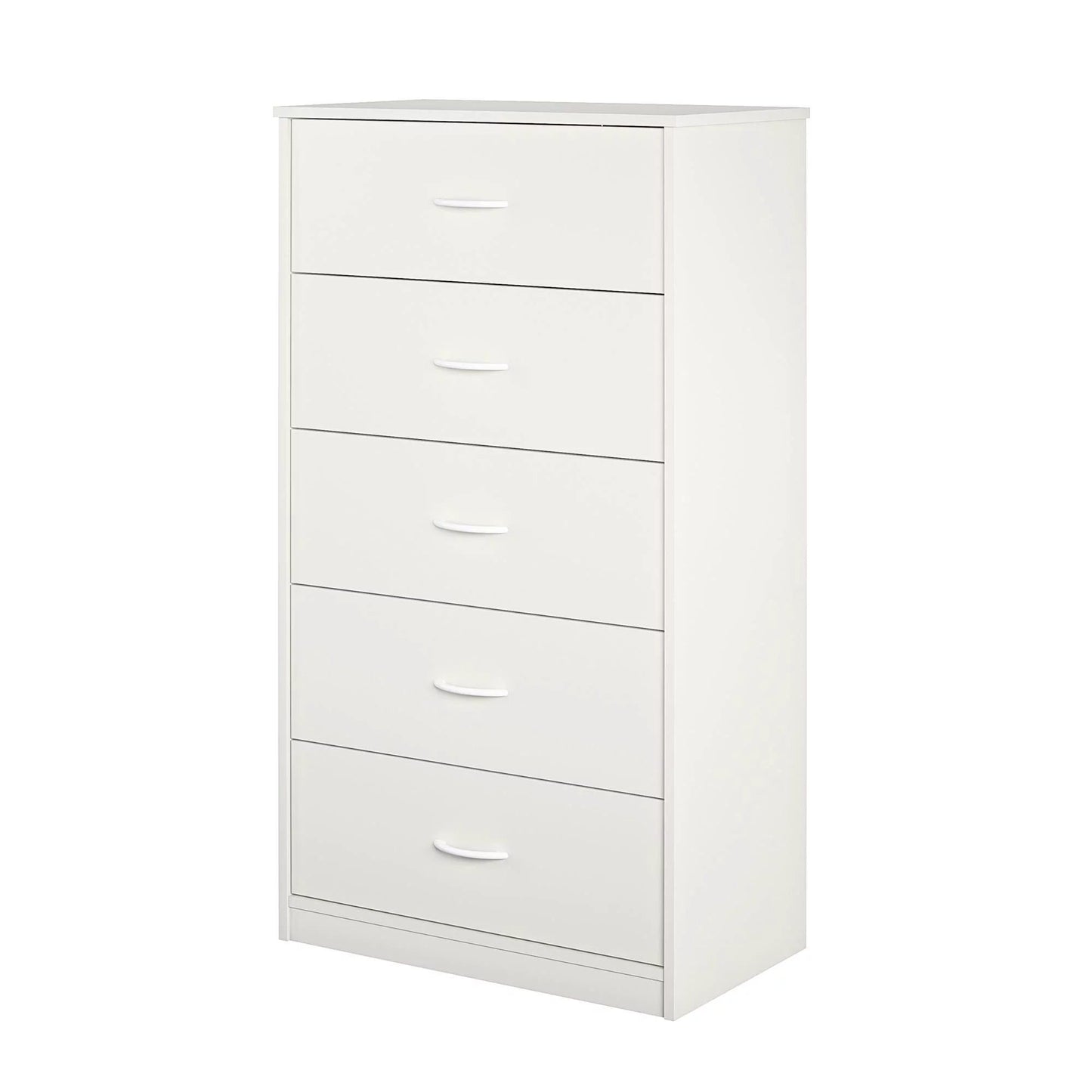 Classic 5 Drawer Dresser;  Dark Oak;  Walnut;  Espresso;  Dove Grey;  Antique Oak;  White