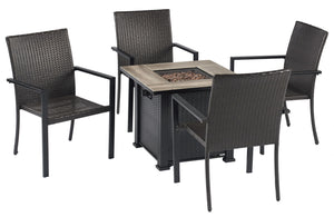 Madrid Fire Pit 5 pcs Set