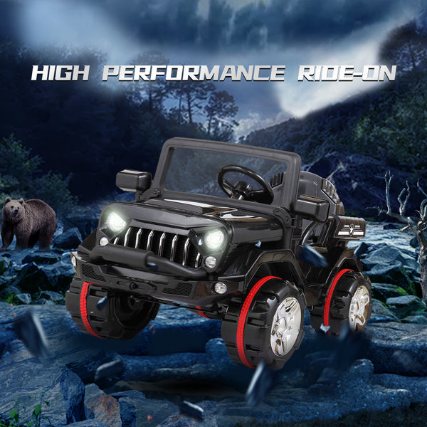 12V Electric Ride On Cars Kids Battery-Powered SUV with Remote Control W/ MP3 Player;  LED Headlights