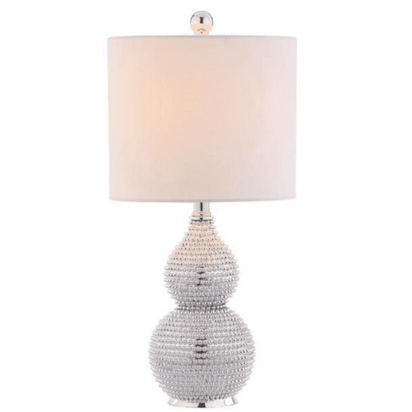 Clarabel 20 In. High Table Lamp, Silver