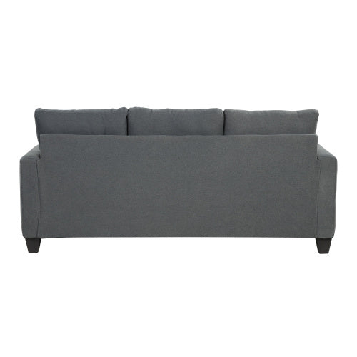 3-Seat Sofa Living Room Linen Fabric Sofa Couch